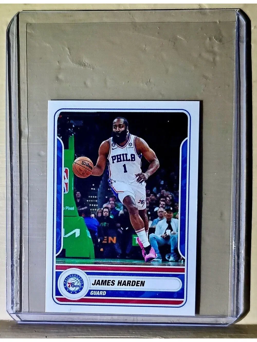 2023-24 James Harden Panini NBA Basketball #260 Sticker Philadelphia 76ers